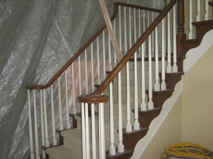 Custom curved rail